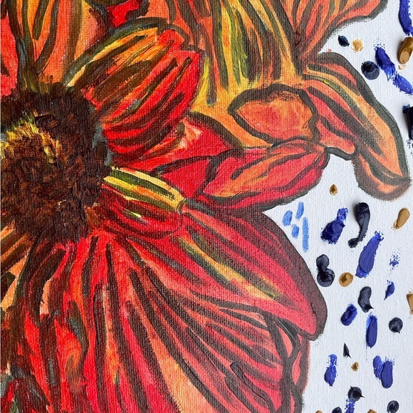 Watercolour Florals Handmade - Picture 2 of 7